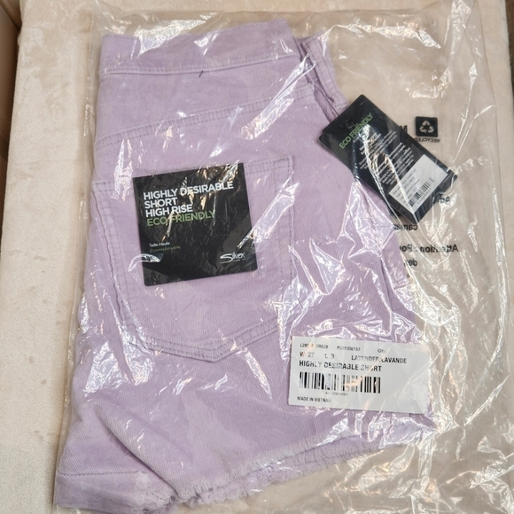 Silver Jeans Co. Highly Desirable High Rise Short Lavender Size 27/3 (wo… - Picture 15 of 16